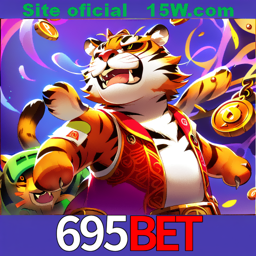 Imagem promocional da 695Bet mostrando a plataforma e suas vantagens
